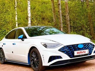 2022 Hyundai Sonata VIII (DN8), белый, 2900000 рублей, вид 3