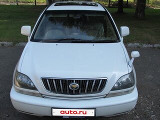 2002 Toyota Harrier I (XU10) Рестайлинг, белый, 810000 рублей, вид 4