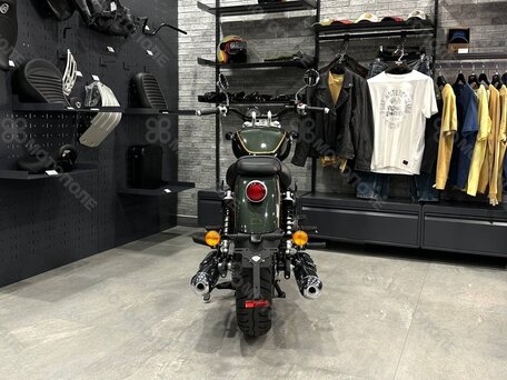 2025 Royal Enfield Super Meteor, зелёный, 773000 рублей, вид 4