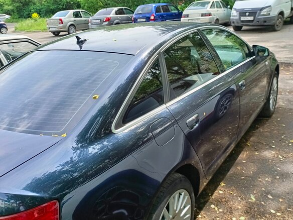 2007 Audi A6 III (C6), синий, 750000 рублей - вид 3