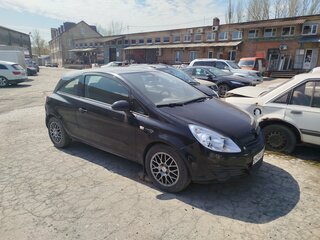 2007 Opel Corsa D, чёрный, 345000 рублей, вид 1