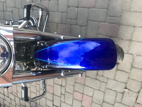 2007 Harley-Davidson CVO, синий, 1350000 рублей, вид 5