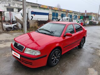 2008 Skoda Octavia I (A4) Рестайлинг, красный, 670000 рублей, вид 1