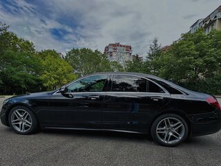 2019 Mercedes-Benz S-Класс 350 d Long VI (W222, C217) Рестайлинг, чёрный, 6650000 рублей, вид 5