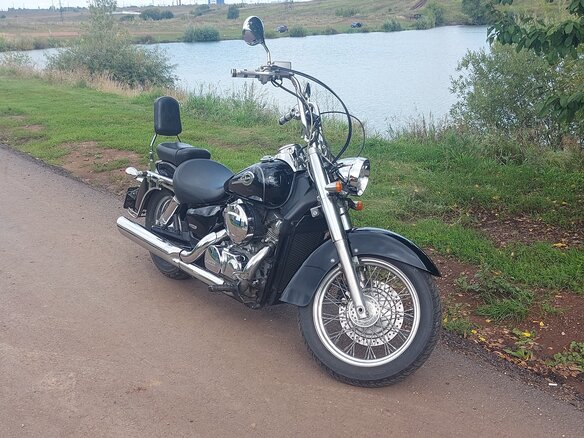 2006 Honda Shadow 750, чёрный, 450000 рублей