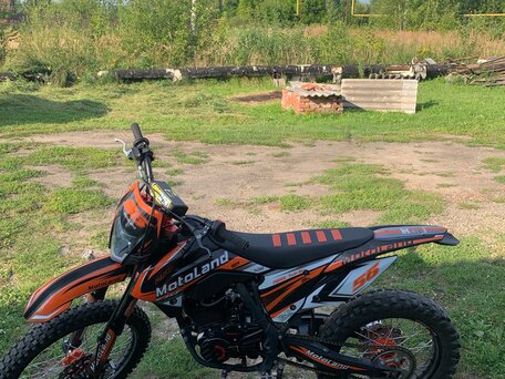 2023 Motoland CRF250 Enduro, оранжевый, 130000 рублей, вид 1