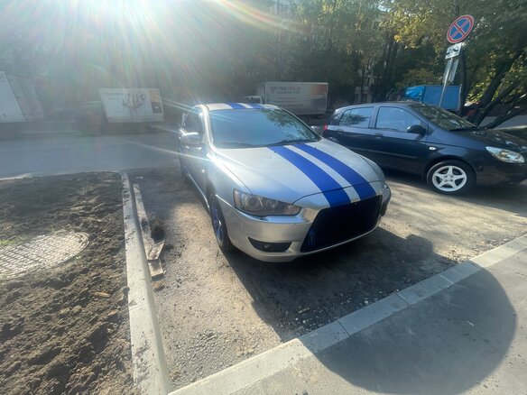 2009 Mitsubishi Lancer X, серебристый, 580000 рублей - вид 23