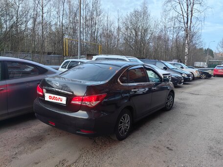 2014 Nissan Almera III (G15), чёрный, 630000 рублей, вид 3
