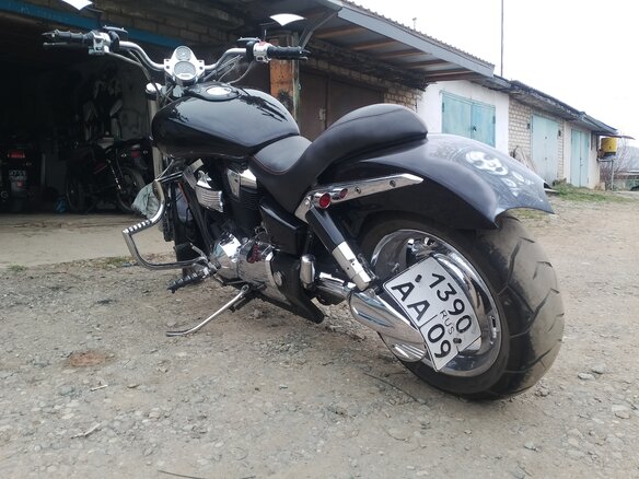 2002 Honda VTX 1800, чёрный, 1000000 рублей - вид 13