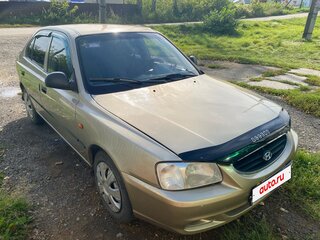 2004 Hyundai Accent ТагАЗ II, бежевый, 250000 рублей, вид 3