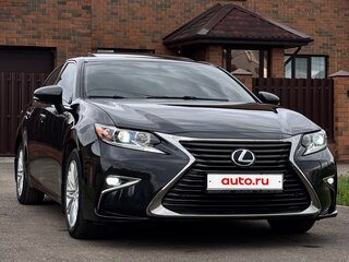 2016 Lexus ES 200 VI Рестайлинг, чёрный, 2450000 рублей, вид 4