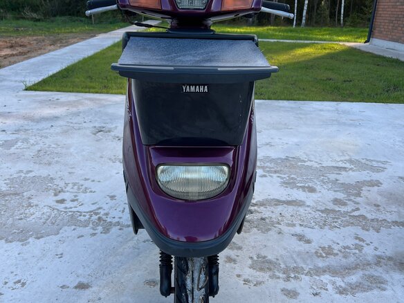 1991 Yamaha Jog, пурпурный, 80000 рублей - вид 1