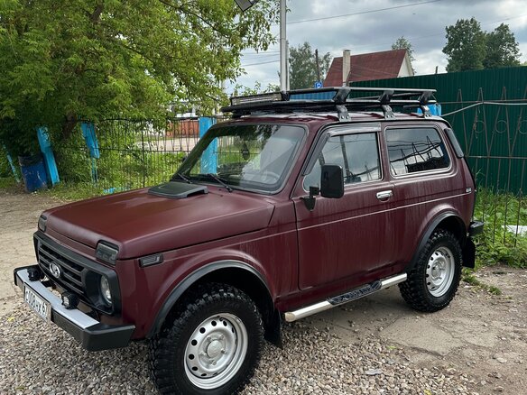 2003 Lada (ВАЗ) 2121 (4x4) I Рестайлинг, красный, 600000 рублей