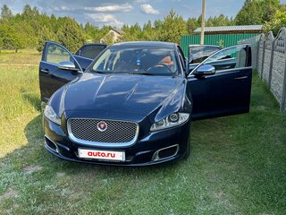 2010 Jaguar XJ IV (X351), синий, 1800000 рублей, вид 2