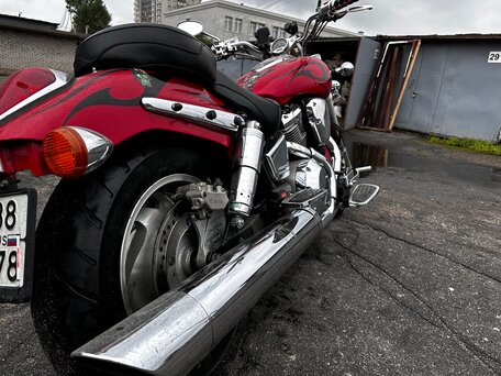 2007 Honda VTX 1800, красный, 1000000 рублей, вид 4