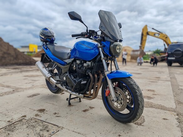 1999 Kawasaki ZR-7, синий, 210000 рублей - вид 3