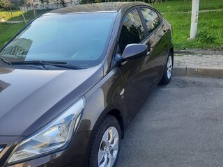 2014 Hyundai Accent IV, коричневый, 896882 рублей, вид 1