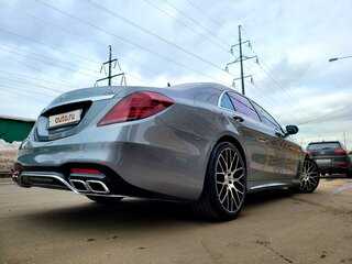 2014 Mercedes-Benz S-Класс 500 Long VI (W222, C217), серебристый, 5000000 рублей, вид 5
