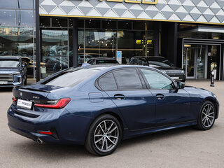 2021 BMW 3 серии 318d VII (G2x), синий, 2718000 рублей, вид 5