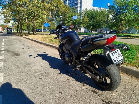 2009 Honda CBF 600, чёрный, 350000 рублей