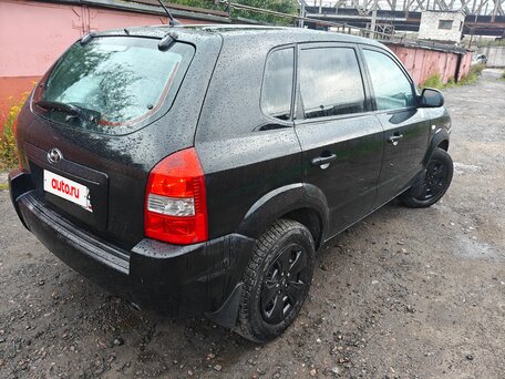 2008 Hyundai Tucson I, чёрный, 550000 рублей, вид 3