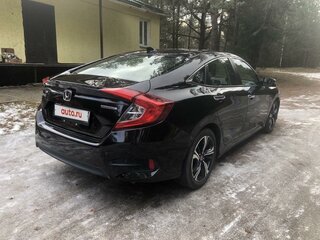 2018 Honda Civic X, чёрный, 1600000 рублей, вид 3
