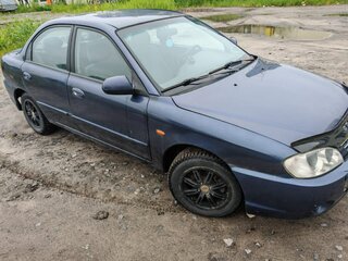 2005 Kia Spectra I Рестайлинг 2, синий, 200000 рублей, вид 1