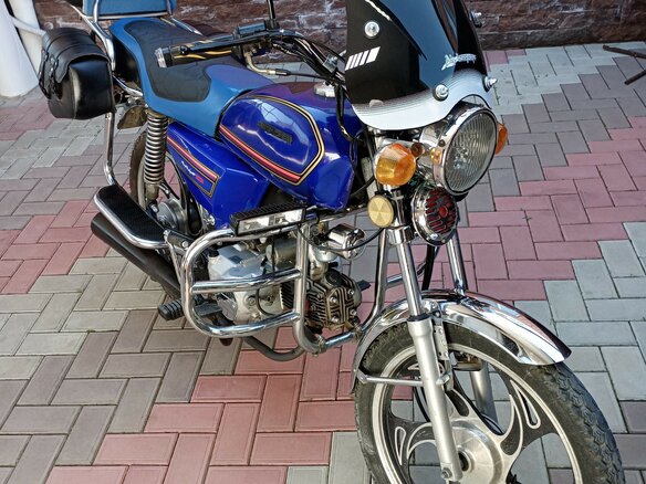 2012 Мотоальфа A3, синий, 68000 рублей
