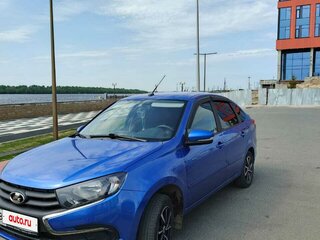 2020 Lada (ВАЗ) Granta I Рестайлинг, синий, 750000 рублей, вид 1