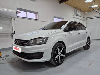2020 Volkswagen Polo V Рестайлинг, белый, 1250000 рублей, вид 1