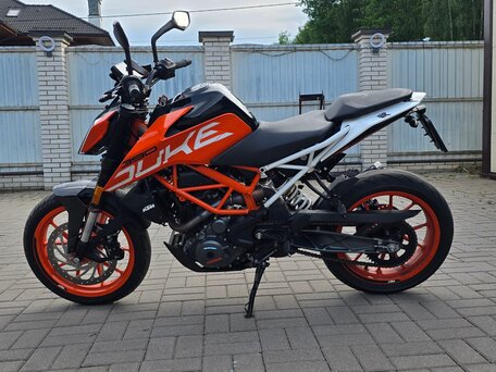 2017 KTM 390 Duke, оранжевый, 497000 рублей, вид 1