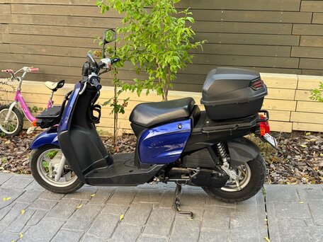 2012 Yamaha Gear, синий, 70000 рублей, вид 2