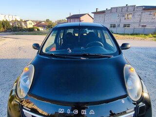 2007 Nissan Micra III (K12), чёрный, 530000 рублей, вид 3