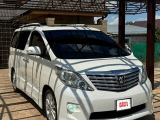 2010 Toyota Alphard II, белый, 980000 рублей, вид 3