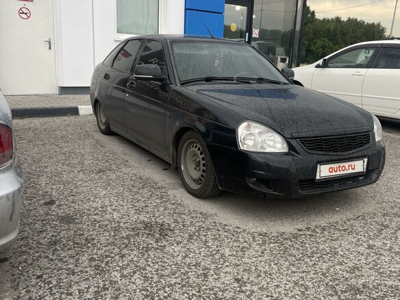2012 Lada (ВАЗ) Priora I, чёрный, 420000 рублей - вид 2