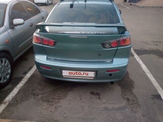 2010 Mitsubishi Lancer X, зелёный, 950000 рублей, вид 3