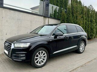 2018 Audi Q7 II (4M), чёрный, 4600000 рублей, вид 1