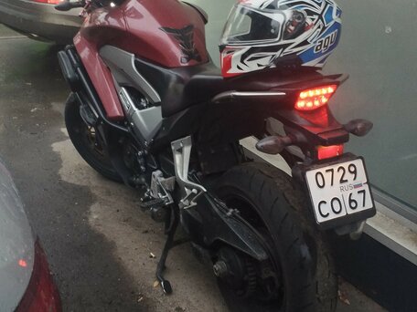 2003 Honda VFR 800, пурпурный, 370000 рублей, вид 2