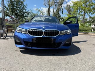 2021 BMW 3 серии 330d xDrive VII (G2x), синий, 6500000 рублей, вид 3