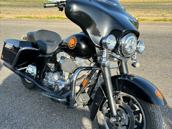 2007 Harley-Davidson Electra Glide, чёрный, 595000 рублей
