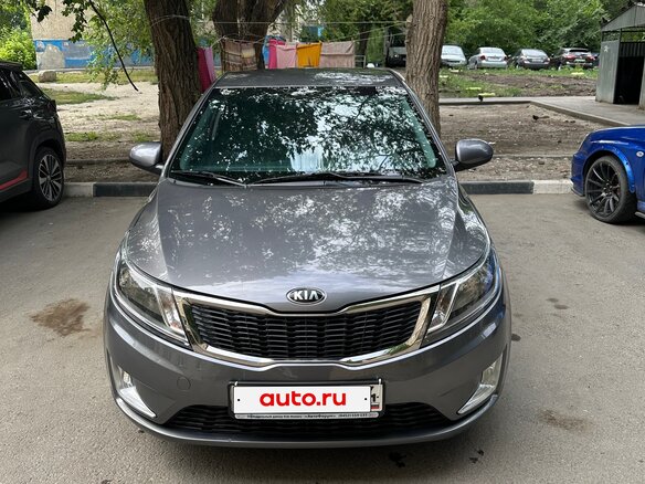 2014 Kia Rio III, серый, 1230000 рублей - вид 1