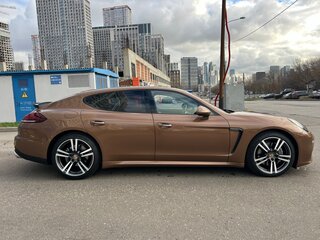2014 Porsche Panamera 4 I Рестайлинг, коричневый, 4450000 рублей, вид 4