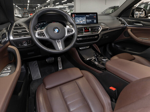 2023 BMW X4 20i II (G02) Рестайлинг, серый - вид 6