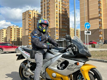 2000 Yamaha YZF600R Thundercat, серебристый, 405000 рублей, вид 1