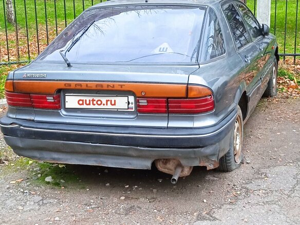 1989 Mitsubishi Galant VI, серый, 50000 рублей - вид 1