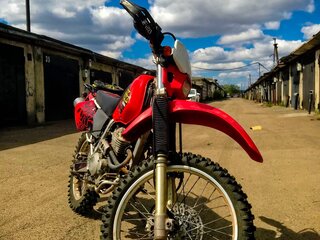 2001 Honda XR 250, красный, 300000 рублей, вид 2