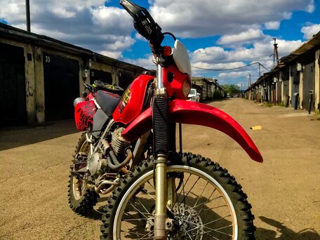 2001 Honda XR 250, красный, 300000 рублей, вид 2