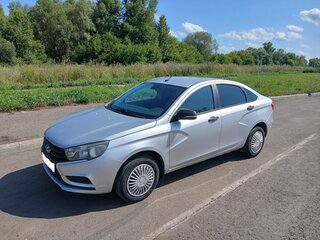 2016 Lada (ВАЗ) Vesta I, серебристый, 699000 рублей, вид 1