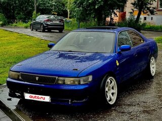 1994 Toyota Chaser V (X90) Рестайлинг, синий, 560000 рублей, вид 1