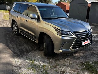 2015 Lexus LX 450d III Рестайлинг 2, серый, 7690000 рублей, вид 2